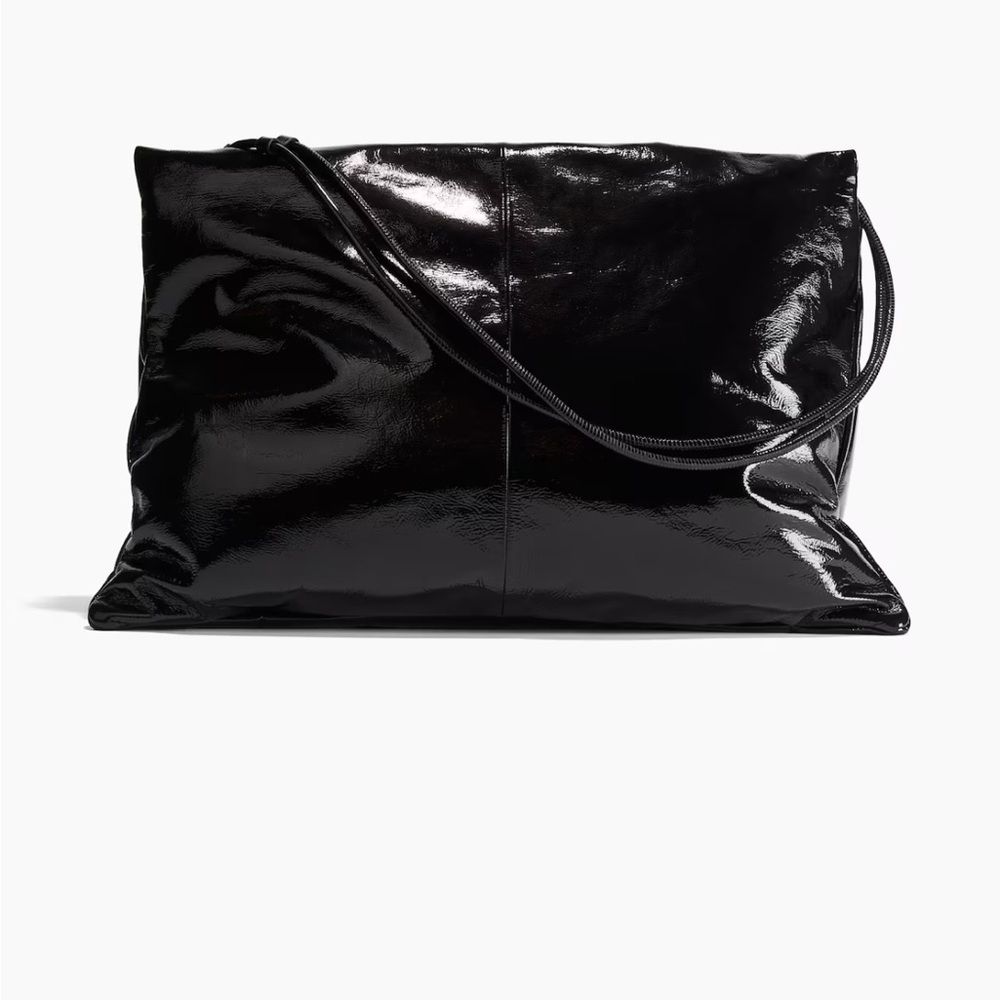 Padded Leather Crossbody Bag